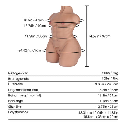 Leo Without Silicone Dildo