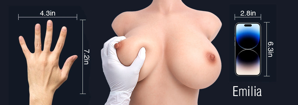 Tantaly Emilia: 34LB Ultra Lightweight Silicone Life Size Sex Doll