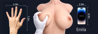 Tantaly Emilia: 34LB Ultra Lightweight Silicone Life Size Sex Doll