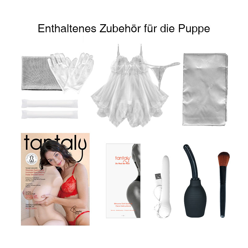 Tantaly Emilia: 34LB Ultra Lightweight Silicone Life Size Sex Doll
