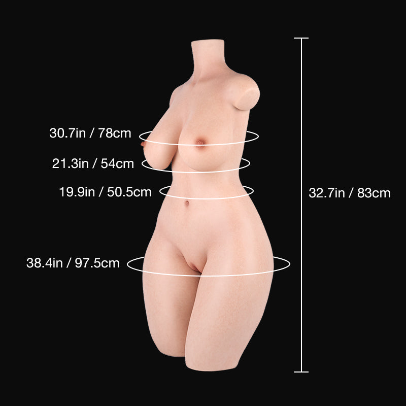 Tantaly Emilia: 34LB Ultra Lightweight Silicone Life Size Sex Doll