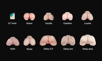 Tantaly Grace: 23LB Silicone Sex Doll with Heart Shaped Ass