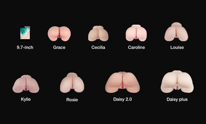 Tantaly Grace: 23LB Silicone Sex Doll with Heart Shaped Ass